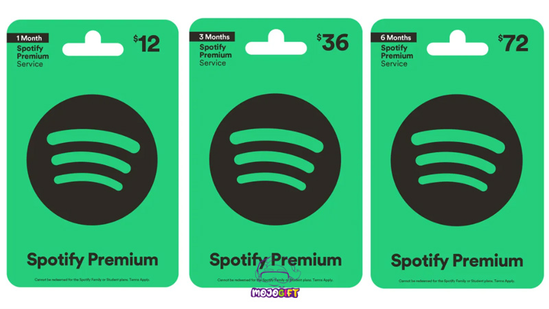 خرید گیفت کارت اسپاتیفای و انواع آن