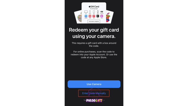 آموزش ردیم کردن گیفت کارت آیتونز اپل