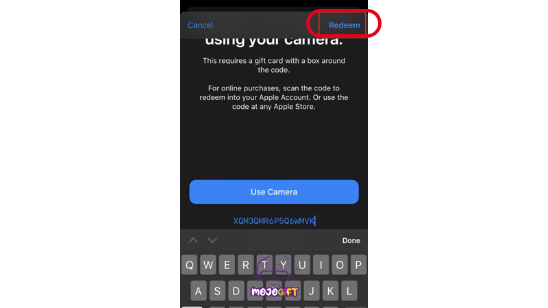 آموزش ردیم کردن گیفت کارت آیتونز