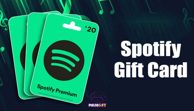 redeem کردن گیفت کارت اسپاتیفای