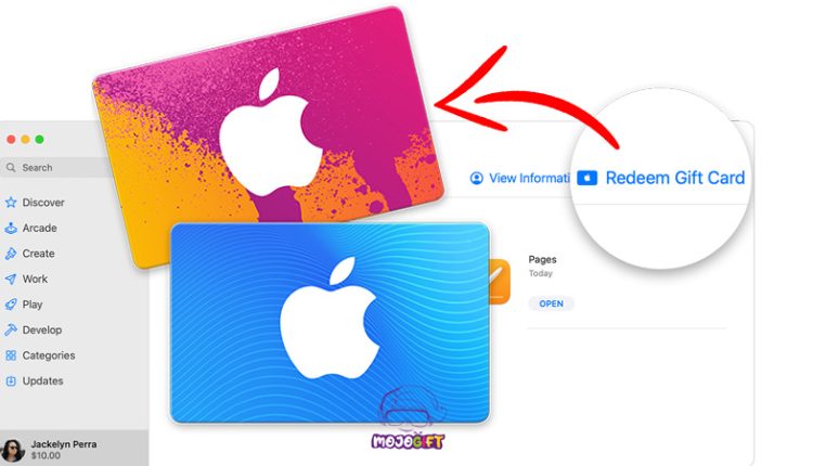 استفاده از گیفت کارت اپل و ردیم آن