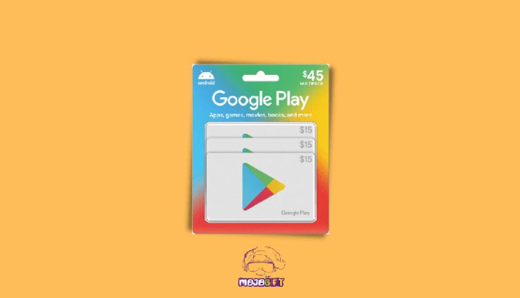 آموزش ساده شارژ گیفت کارت گوگل پلی