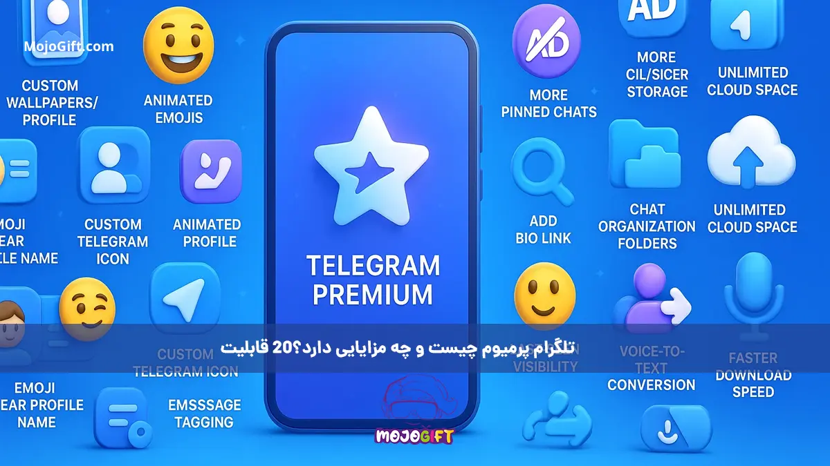 تلگرام پرمیوم چیست و چه مزایایی دارد؟20 قابلیت    